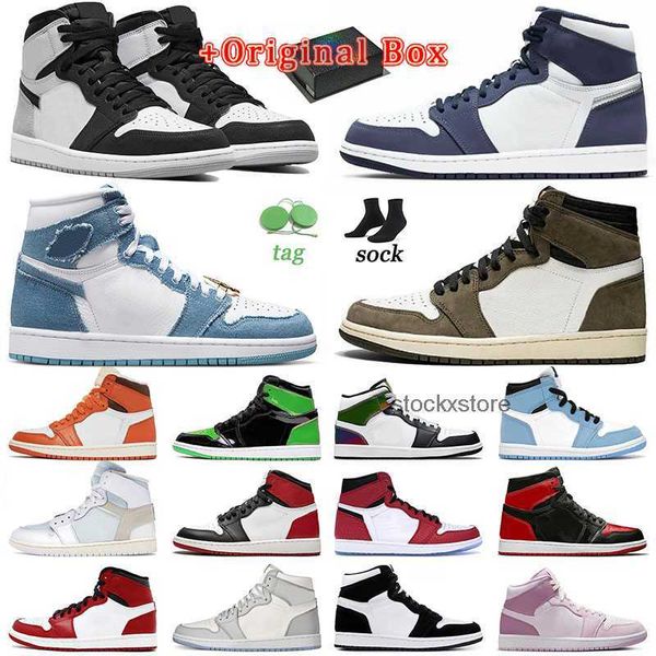 with box j1 og high 1s basketball shoes jumpman1 with box original us13 eur36-47 chicago hyper royal patent midnight navy dark mocha wolf gr, Black
with box j1 og high 1s basketball shoes jumpman1 with box original us13 eur36-47 chicago hyper royal patent midnight navy dark mocha wolf gr, Black