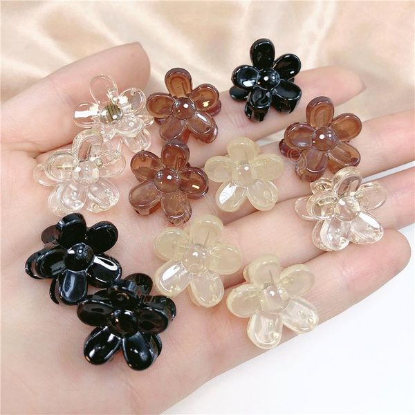 6pcs/lot flower hair claws women girls sweet colorful small crab hair clips barrettes hair clamps hair accessories, Slivery;white
6pcs/lot flower hair claws women girls sweet colorful small crab hair clips barrettes hair clamps hair accessories, Slivery;white