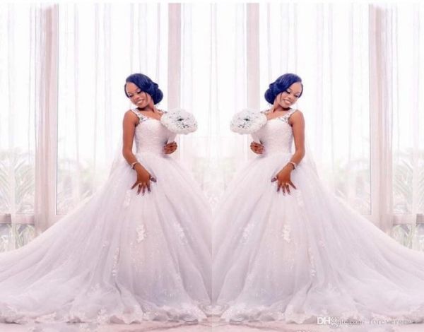 2019 african black girls white wedding dress with lace applique sleeveless country garden bridal gown custom made plus size8826712
2019 african black girls white wedding dress with lace applique sleeveless country garden bridal gown custom made plus size8826712