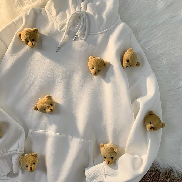 women's hoodies sweatshirts harajuku kawaii y2k cute bear doll hoodies girl sweatshirt spring winter female loose casual oversize pull, Black
women's hoodies sweatshirts harajuku kawaii y2k cute bear doll hoodies girl sweatshirt spring winter female loose casual oversize pull, Black