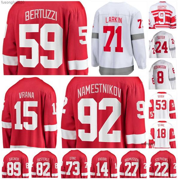 2022 dylan larkin hockey jersey tyler bertuzzi jakub vrana vladislav namestnikov gordie howe moritz seider nick leddy custom stitched men, Black;red
2022 dylan larkin hockey jersey tyler bertuzzi jakub vrana vladislav namestnikov gordie howe moritz seider nick leddy custom stitched men, Black;red