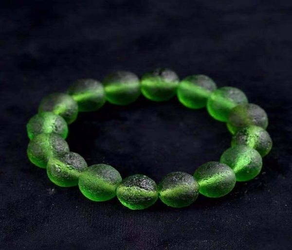 791113mm authentic moldavite stretch bracelet natural crystal jewellry energy meteorite stone healing fs37kp beaded st1270405, Black
791113mm authentic moldavite stretch bracelet natural crystal jewellry energy meteorite stone healing fs37kp beaded st1270405, Black