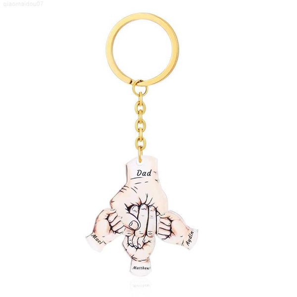 key rings custom names keychain father and son fist acrylic key ring personalized keychain gift for dad grandpa fathers day gift l230720, Slivery;golden
key rings custom names keychain father and son fist acrylic key ring personalized keychain gift for dad grandpa fathers day gift l230720, Slivery;golden