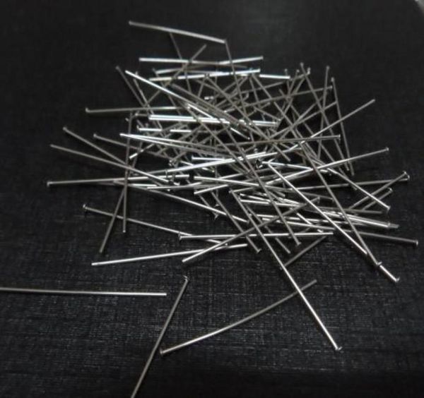 500pcs stainless steel head pins earring craft jewelry making pendants pins flat head findings 35mm1307491, Silver
500pcs stainless steel head pins earring craft jewelry making pendants pins flat head findings 35mm1307491, Silver