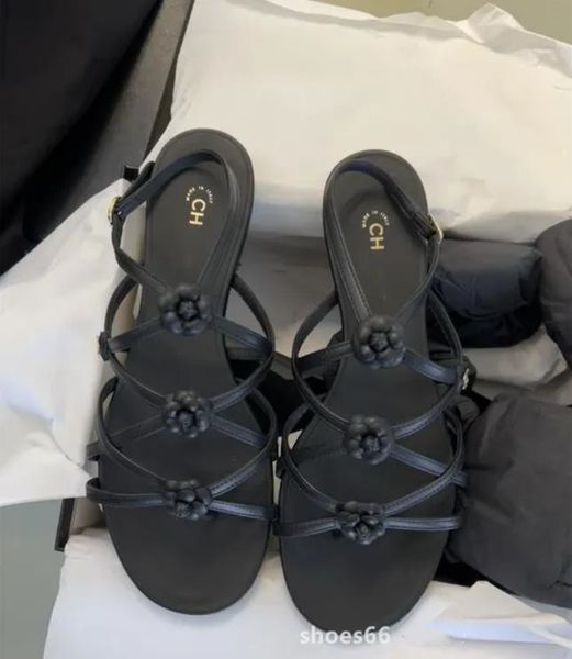 sandals camellia flip-flops flat women's one-line buckle gladiator flat sandals women's luxury designer shoes channel slide women&, Black
sandals camellia flip-flops flat women's one-line buckle gladiator flat sandals women's luxury designer shoes channel slide women&, Black