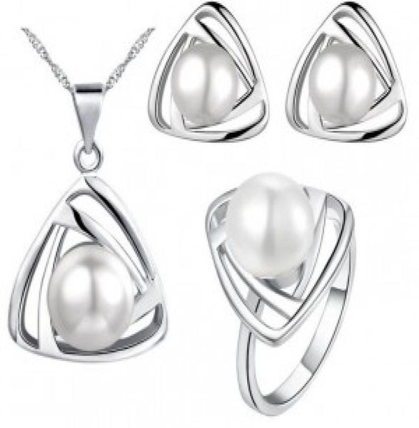 fashion pearl jewelry sets luxury studnecklacering wedding dress accessories lady earrings silver or gold plated luxury jewelry6302224, Black
fashion pearl jewelry sets luxury studnecklacering wedding dress accessories lady earrings silver or gold plated luxury jewelry6302224, Black