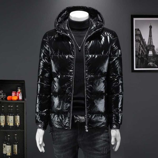 men's down parkas yasuguoji new 2022 winter casual white duck down puffer jacke men fashion short bright black thicke hooded warm shiny
men's down parkas yasuguoji new 2022 winter casual white duck down puffer jacke men fashion short bright black thicke hooded warm shiny