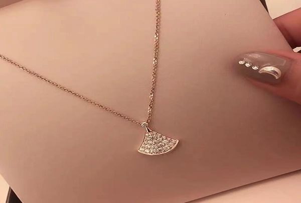 fashion luxury small skirt diamond necklace ladies fanshaped pendant rose gold creative highquality gift6879231, Silver
fashion luxury small skirt diamond necklace ladies fanshaped pendant rose gold creative highquality gift6879231, Silver