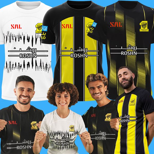 23 24 al ittihad benzema kante soccer jerseys 2023 2024 hamdallah romarinho camara jerseys coronado hegazy jersey football shirts al-ittihad, Black;yellow
23 24 al ittihad benzema kante soccer jerseys 2023 2024 hamdallah romarinho camara jerseys coronado hegazy jersey football shirts al-ittihad, Black;yellow