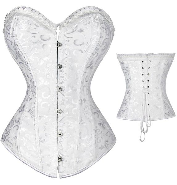 women039s steampunk spiral steels boned corset jacquard overbust corselet and bustiers waist cincher shapewear plus size4489700, Black;white
women039s steampunk spiral steels boned corset jacquard overbust corselet and bustiers waist cincher shapewear plus size4489700, Black;white