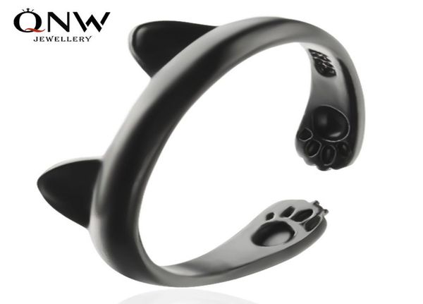 fashion super cute cartoon cat paw footprint ring cute animal cat ear personality open ring2612943, Silver
fashion super cute cartoon cat paw footprint ring cute animal cat ear personality open ring2612943, Silver