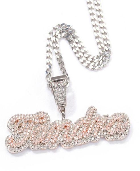 new fashion design custome name letter necklace gold plated bling cz letters pendant necklace with 3mm 24inch rope chain for men w7546588, Silver
new fashion design custome name letter necklace gold plated bling cz letters pendant necklace with 3mm 24inch rope chain for men w7546588, Silver