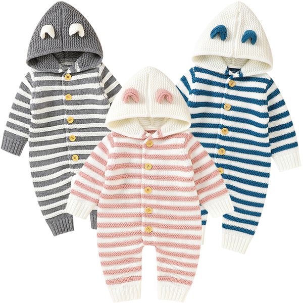 rompers children baby boy girl kids knitting long sleeve rompers autumn winter baby boys girls cartoon stripe hooded rompers clothes 230720, Blue
rompers children baby boy girl kids knitting long sleeve rompers autumn winter baby boys girls cartoon stripe hooded rompers clothes 230720, Blue