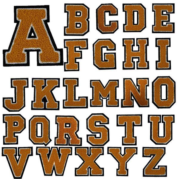 notions iron on patches for clothing 3.1 inch ginger chenille english letter a-z iron repair patch alphabet sewing appliques clothing badges, Black
notions iron on patches for clothing 3.1 inch ginger chenille english letter a-z iron repair patch alphabet sewing appliques clothing badges, Black