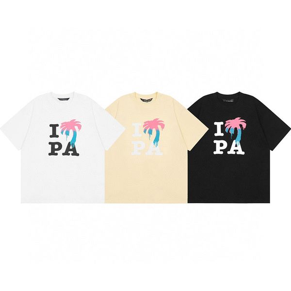 i love pa classic t-shirt short sleeves t-shirt in white cotton jersey a multicolor palm and a black angels logo tee, White;black
i love pa classic t-shirt short sleeves t-shirt in white cotton jersey a multicolor palm and a black angels logo tee, White;black