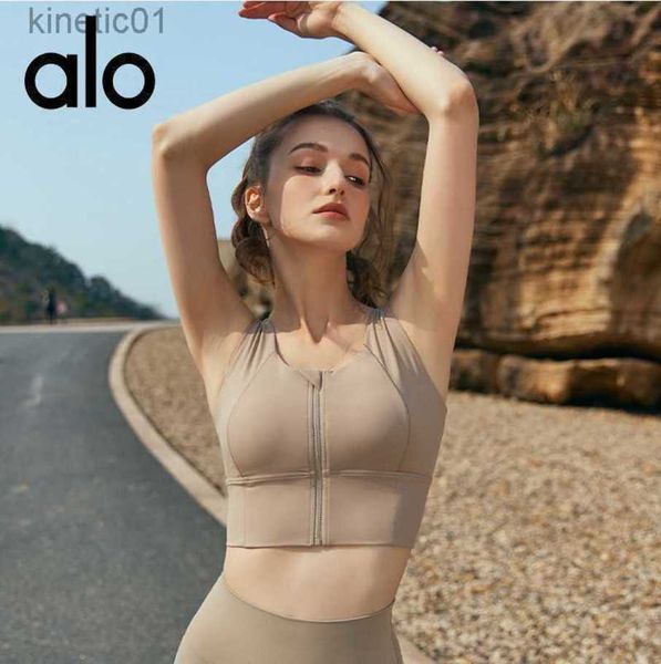 desginer alo yoga bra new front zipper bra women's high strength sports bra running shockproof fitness tank women, White
desginer alo yoga bra new front zipper bra women's high strength sports bra running shockproof fitness tank women, White