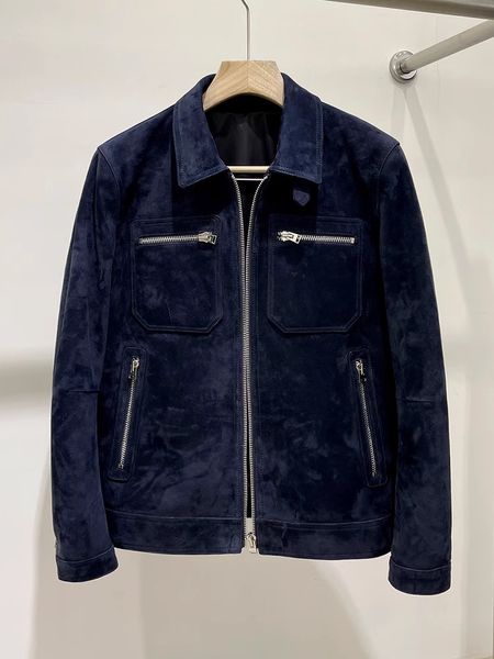 men's jackets imported lambskin short genuine leather coat english suede jacket slim fit motorcycle 230719, Black;brown
men's jackets imported lambskin short genuine leather coat english suede jacket slim fit motorcycle 230719, Black;brown