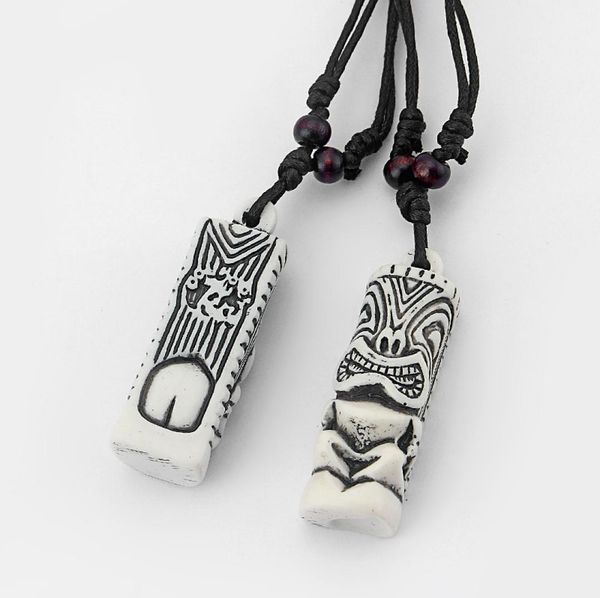 drop 12pcs mens white tribal yak bone carved tiki man totem necklacependants 51x18mm7188343, Silver
drop 12pcs mens white tribal yak bone carved tiki man totem necklacependants 51x18mm7188343, Silver