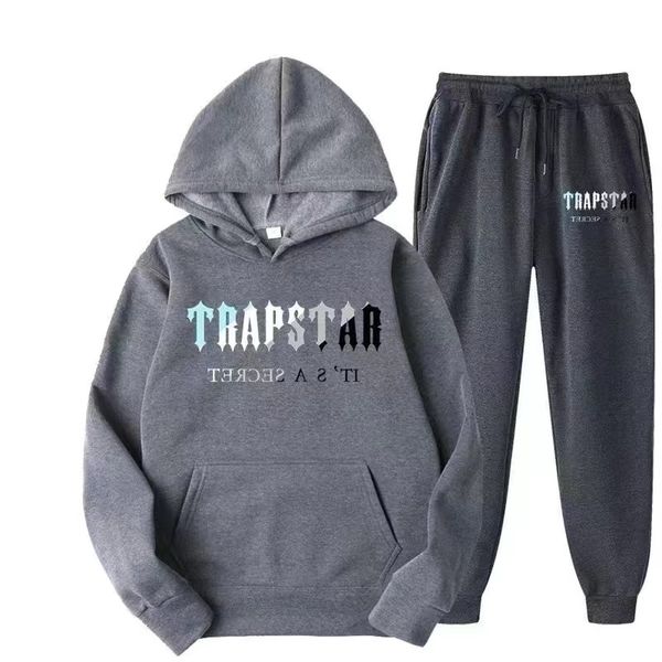 hoodie trapstar full tracksuit rainbow towel embroidery decoding hooded sportswear men and women sportswear suit zipper trousers size, Gray
hoodie trapstar full tracksuit rainbow towel embroidery decoding hooded sportswear men and women sportswear suit zipper trousers size, Gray