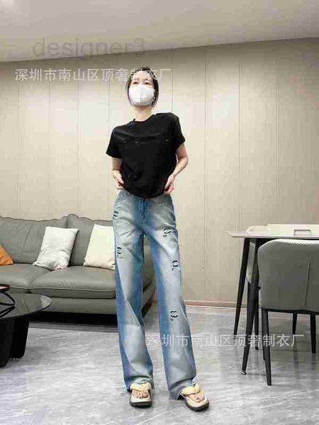 women's jeans designer quality new style color matching old full wide god pants straight sleeve high waist trend pegn, Blue
women's jeans designer quality new style color matching old full wide god pants straight sleeve high waist trend pegn, Blue