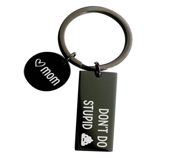 stainless steel key rings don039t do stupid shit from mom black keychain love pendant jewelry gift 119 j29671811, Slivery;golden
stainless steel key rings don039t do stupid shit from mom black keychain love pendant jewelry gift 119 j29671811, Slivery;golden