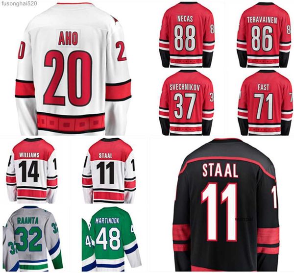 2022 carolina 20 sebastian aho hockey jersey 37 andrei svechnikov 86 teuvo teravainen 10 ron francis 11 staal car custom stitched men women, Black;red
2022 carolina 20 sebastian aho hockey jersey 37 andrei svechnikov 86 teuvo teravainen 10 ron francis 11 staal car custom stitched men women, Black;red