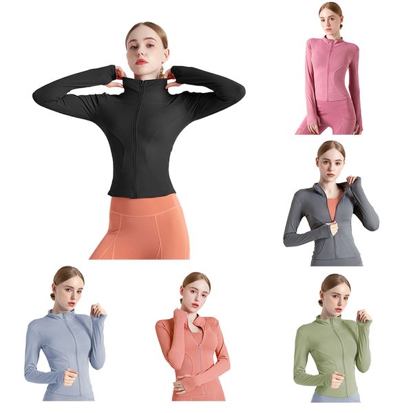 new women's yoga long sleeves jacket solid color nude sports shaping waist tight fitness loose jogging sportswear
new women's yoga long sleeves jacket solid color nude sports shaping waist tight fitness loose jogging sportswear