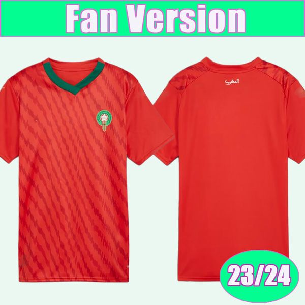 23 24 morocco mens soccer jerseys hakimi ziyech en-nesyri harit saiss idrissi boufal home the national team football shirts short sleeve uni, Black
23 24 morocco mens soccer jerseys hakimi ziyech en-nesyri harit saiss idrissi boufal home the national team football shirts short sleeve uni, Black