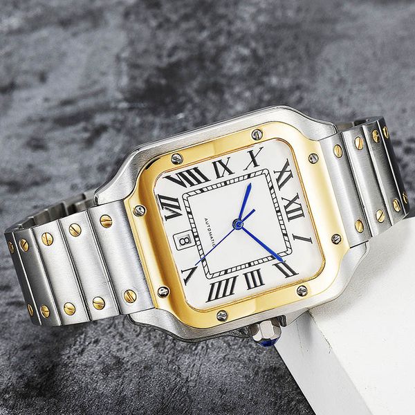 2023 fashion luxury men's lightning series automatic mechanical watch full stainless steel watch sapphire waterproof watch, Slivery;brown
2023 fashion luxury men's lightning series automatic mechanical watch full stainless steel watch sapphire waterproof watch, Slivery;brown