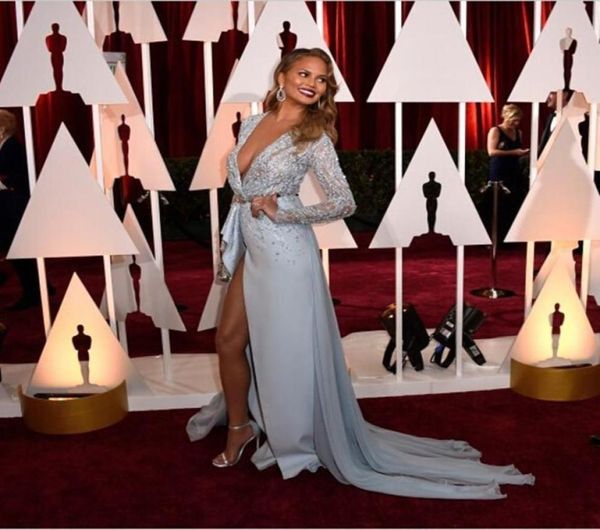 deep vneckline long sleeves evening dresses vestido de noche red carpet celebrity dress high split lace crystal beaded eveni9798131, Black;red
deep vneckline long sleeves evening dresses vestido de noche red carpet celebrity dress high split lace crystal beaded eveni9798131, Black;red