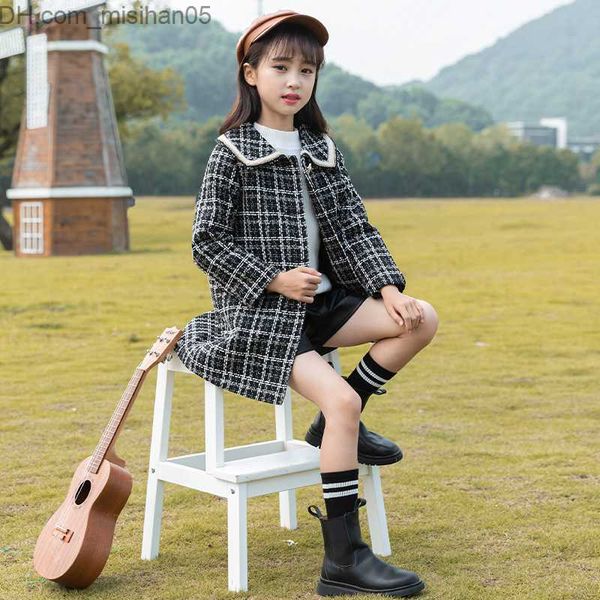 jackets woolen girls baby's kids coat jacket 2021 beautiful warm thick winter cotton pocket button z230720, Blue;gray
jackets woolen girls baby's kids coat jacket 2021 beautiful warm thick winter cotton pocket button z230720, Blue;gray