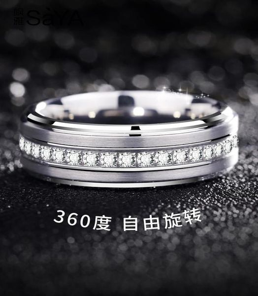 cluster rings men039s ring 8mm wide white tungsten carbide fashion jewelry with cz gemstone rotating ring luxury mens3053485, Golden;silver
cluster rings men039s ring 8mm wide white tungsten carbide fashion jewelry with cz gemstone rotating ring luxury mens3053485, Golden;silver