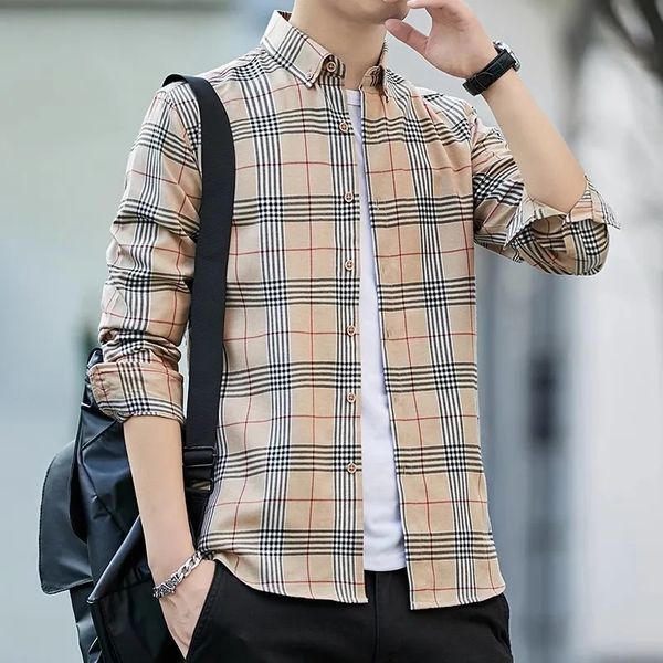 classic men's business shirt fashion slim plaid single pocket lapel long-sleeved shirt spring autumn mens casual shirts, White;black
classic men's business shirt fashion slim plaid single pocket lapel long-sleeved shirt spring autumn mens casual shirts, White;black