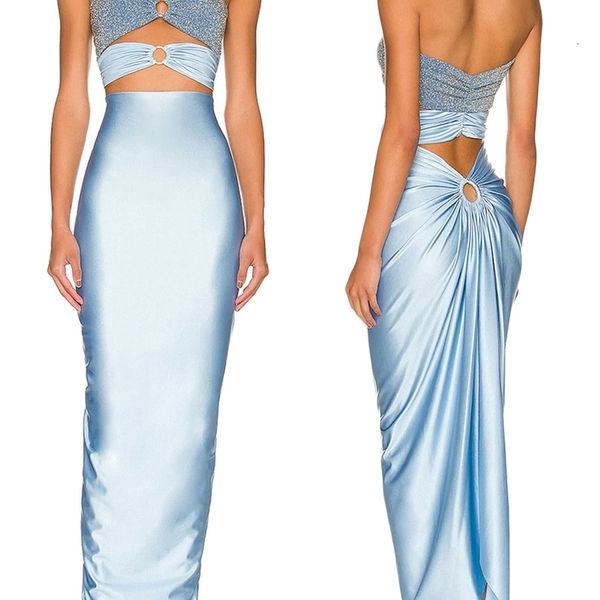 urban dresses long dress hollow out contrast color party club elegant y2k sleeveless backless satin for women 230719, White;black
urban dresses long dress hollow out contrast color party club elegant y2k sleeveless backless satin for women 230719, White;black