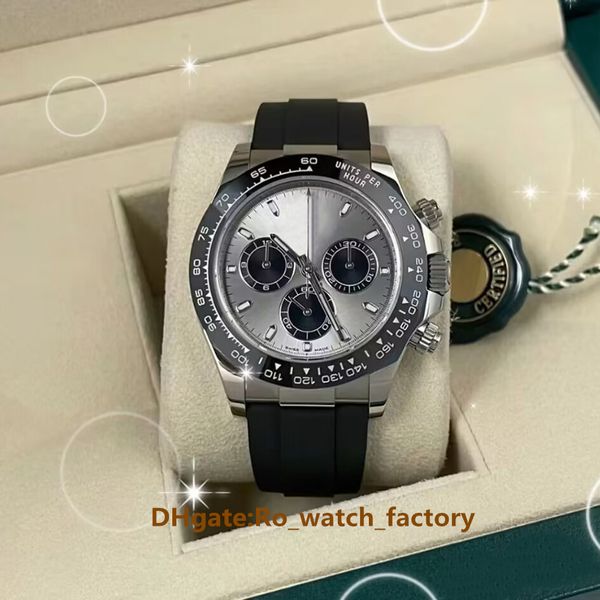 mens watches cal.3235 automatic movement 40mm cosmograph 126519 silver gray watch sapphire men's wristwatches, Slivery;brown
mens watches cal.3235 automatic movement 40mm cosmograph 126519 silver gray watch sapphire men's wristwatches, Slivery;brown