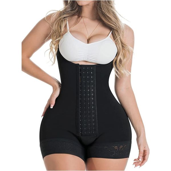 women's shapers body shapewear women tummy control fajas colombianas high compression waist trainer body shaper corset butt lifter thig, Black;white
women's shapers body shapewear women tummy control fajas colombianas high compression waist trainer body shaper corset butt lifter thig, Black;white
