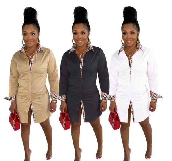 fashion designer blouses solid plaid patchwork shirt skirt women long sleeve lapel button blouse luxurious ladies versatile shirts woman clo, White
fashion designer blouses solid plaid patchwork shirt skirt women long sleeve lapel button blouse luxurious ladies versatile shirts woman clo, White