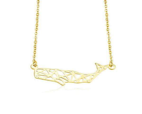 senfai new arrival cutting design copperstainless steel animal origami whale shape hollow pendant necklace choker jewelry party7560800, Silver
senfai new arrival cutting design copperstainless steel animal origami whale shape hollow pendant necklace choker jewelry party7560800, Silver