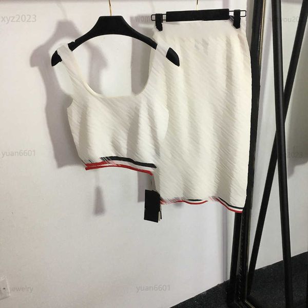 designer women dress suits fashion two piece size s-l jacquard letter knitting camisole and high waist buttocks knitted skirt july15, White
designer women dress suits fashion two piece size s-l jacquard letter knitting camisole and high waist buttocks knitted skirt july15, White