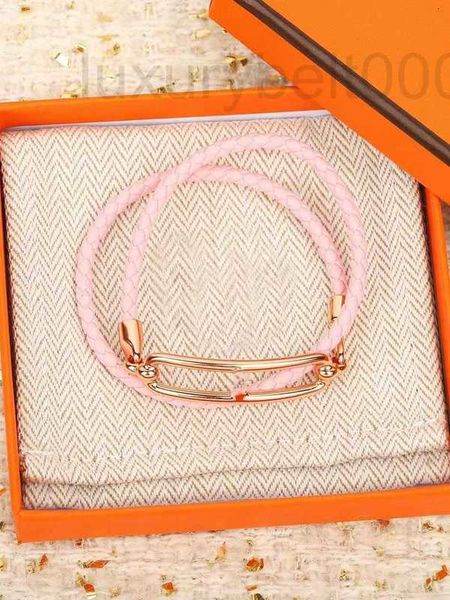 bangle classic bangle bracelet designer men women swift calfskin braided double loop h bracelets gold plated lock buckle fashion glamour jew, Black
bangle classic bangle bracelet designer men women swift calfskin braided double loop h bracelets gold plated lock buckle fashion glamour jew, Black
