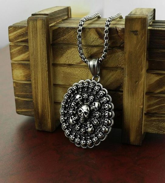 pendant necklaces fine handmade 316l stainless steel skull ghost head round necklace men039s and women039s jewelry accessori6628519, Silver
pendant necklaces fine handmade 316l stainless steel skull ghost head round necklace men039s and women039s jewelry accessori6628519, Silver