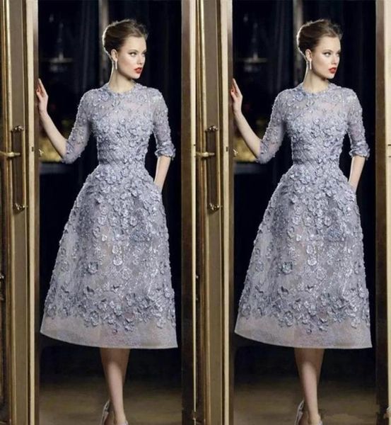 elie saab evening dresses elegant lace applique aline prom gowns 34 long sleeve tea length formal party celebrity dress cus5687346, Black;red
elie saab evening dresses elegant lace applique aline prom gowns 34 long sleeve tea length formal party celebrity dress cus5687346, Black;red