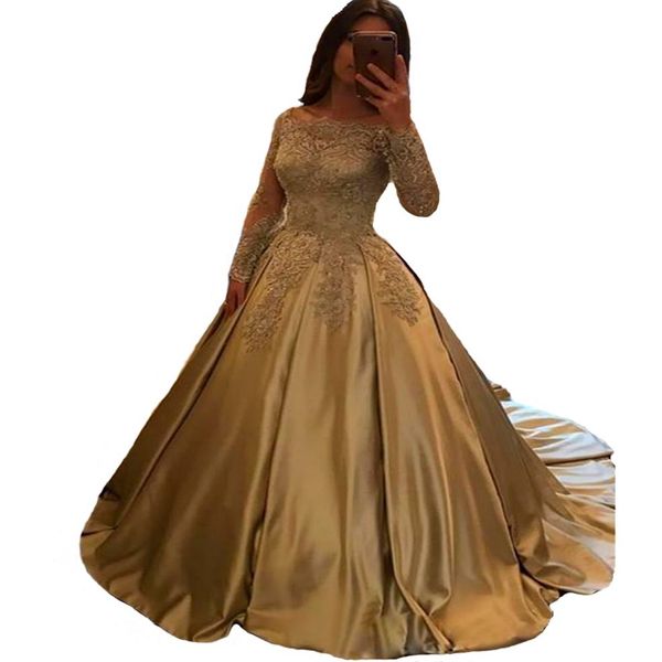 elegant 2021 gold long sleeve formal evening dresses off shoulder sheer lace with train beaded vintage women reception dress gowns2753, Black;red
elegant 2021 gold long sleeve formal evening dresses off shoulder sheer lace with train beaded vintage women reception dress gowns2753, Black;red