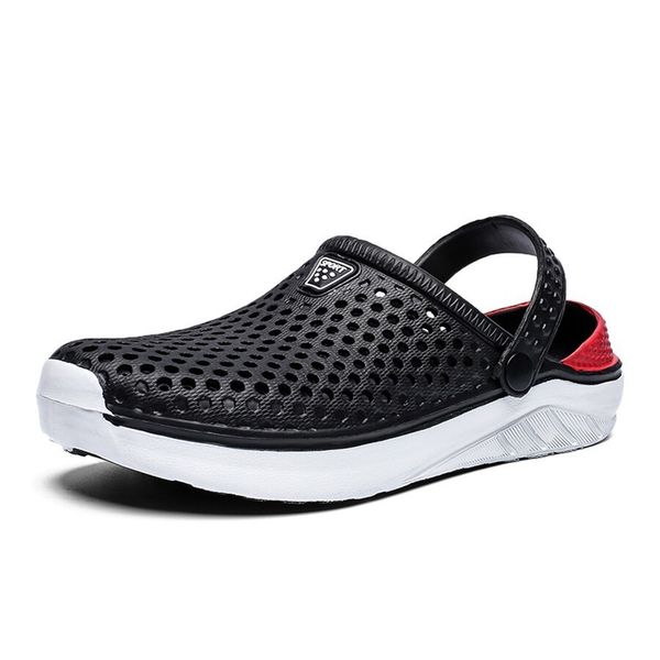 sandals fashion beach mens anti slip thick sole slippers lightweight summer flip garden shoes 230719, Black
sandals fashion beach mens anti slip thick sole slippers lightweight summer flip garden shoes 230719, Black