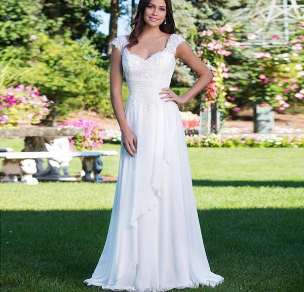 on summer dress beach white lace bridal evening gowns cap sleeves v neckline special occasion for bride sweep train pleating 4661909, Black;red
on summer dress beach white lace bridal evening gowns cap sleeves v neckline special occasion for bride sweep train pleating 4661909, Black;red