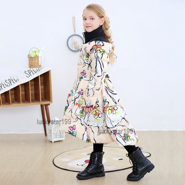 winter princess girl down coat 4-12t kids 90% white duck down-filled jacket 5 colors children slim long outerwear, Blue;gray
winter princess girl down coat 4-12t kids 90% white duck down-filled jacket 5 colors children slim long outerwear, Blue;gray