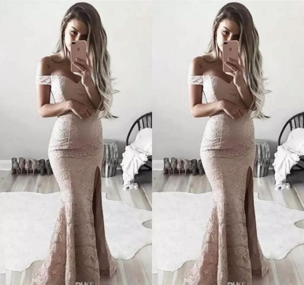 modest sheath full lace prom dresses vestidos off the shoulders formal evening dresses side split evening gowns9720970, Black
modest sheath full lace prom dresses vestidos off the shoulders formal evening dresses side split evening gowns9720970, Black
