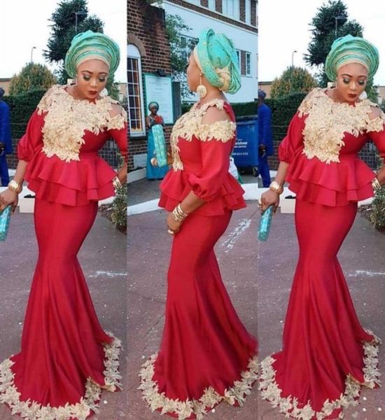 ado ebi mermaid evening dresses with 34 long sleeves peplum appliques dark red plus size prom dress african women formal party go5271416, Black;red
ado ebi mermaid evening dresses with 34 long sleeves peplum appliques dark red plus size prom dress african women formal party go5271416, Black;red