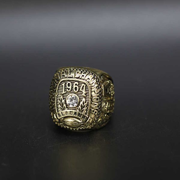 ncaa 1964 alabama red tide championship ring high grade championship ring straight, Golden;silver
ncaa 1964 alabama red tide championship ring high grade championship ring straight, Golden;silver