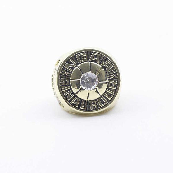 ncaa 1986 university of kansas crow hawk basketball champion ring, Golden;silver
ncaa 1986 university of kansas crow hawk basketball champion ring, Golden;silver